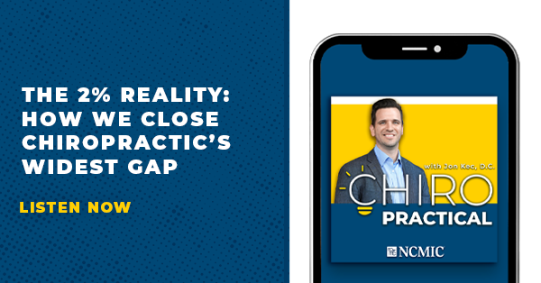 The 2% Reality: How We Close Chiropractic's Widest Gap