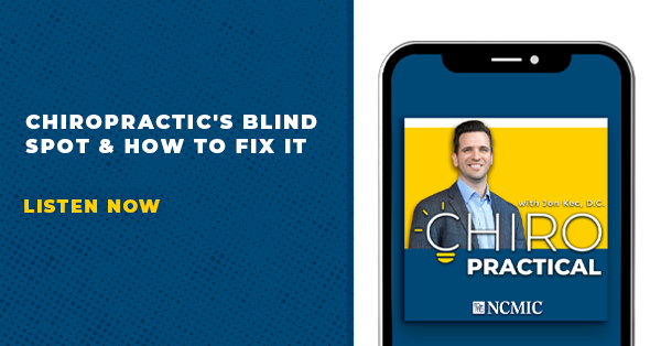 Chiropractic's Blind Spot ... and How to Fix it