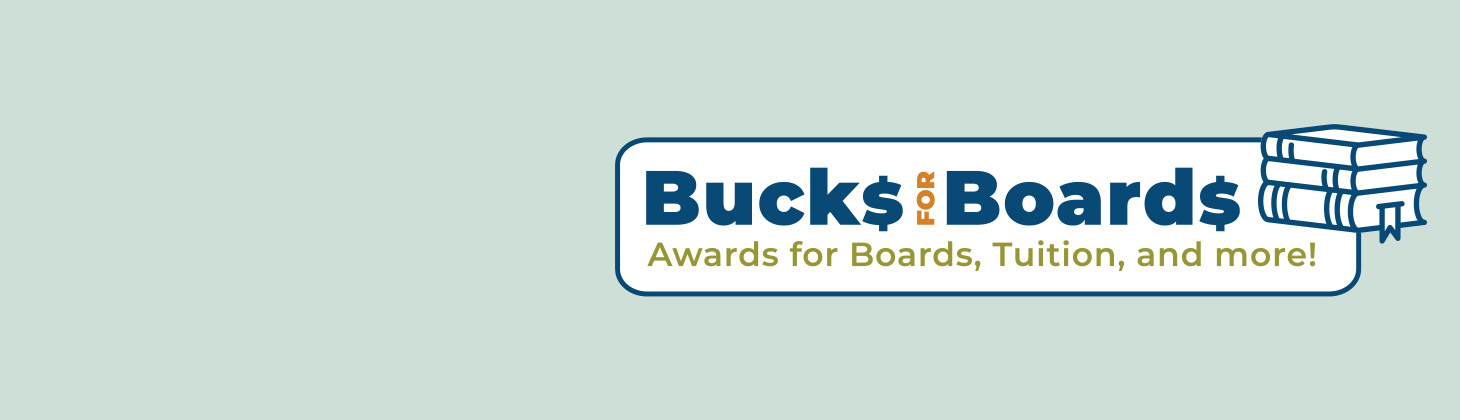 Bucks For Boards Award