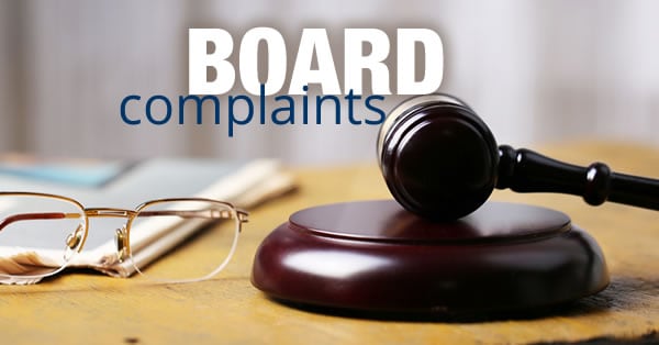 Advice on Chiropractic Board Complaints