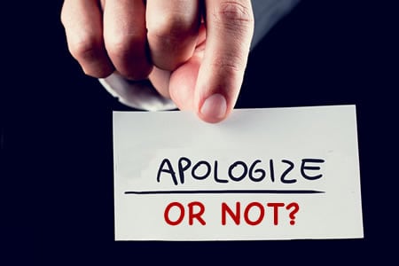 Attorney's Advice on When and How to Apologize