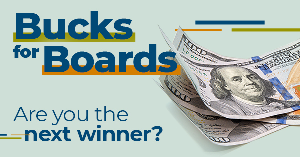 Q4 Bucks for Boards Winners Announced